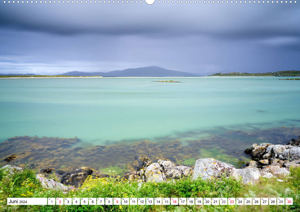 Outer Hebrides - Scottish dream beaches and coasts (CALVENDO wall calendar 2024) 