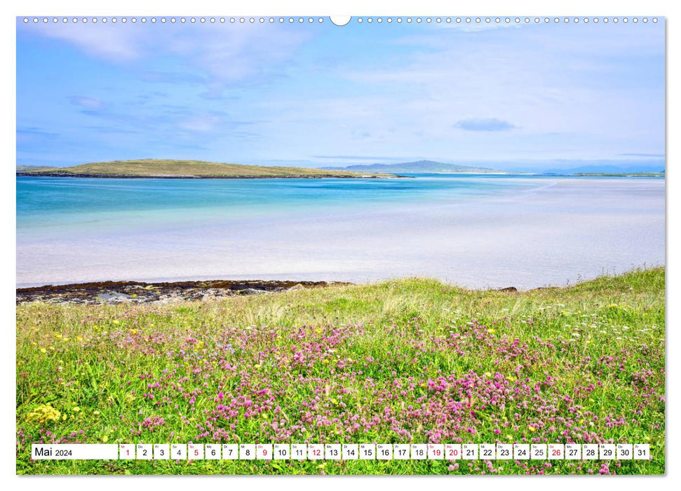 Äußere Hebriden - Schottische Traumstrände und Küsten (CALVENDO Premium Wandkalender 2024)