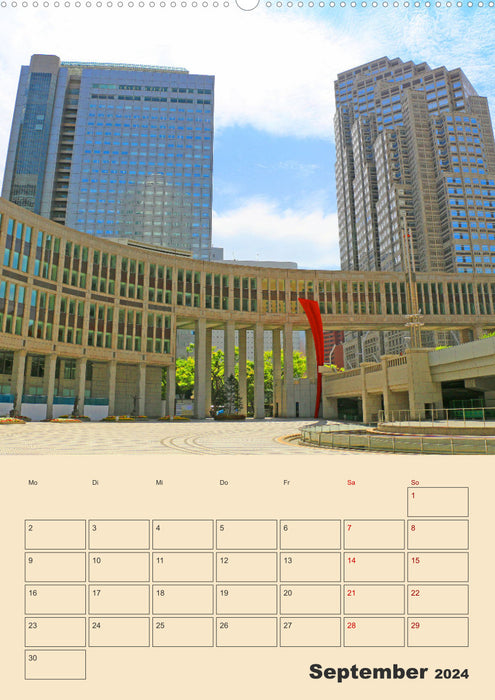 Tokyo - Appointment Planner (CALVENDO Wall Calendar 2024)