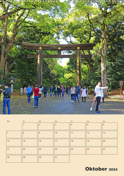 Tokyo - Appointment Planner (CALVENDO Premium Wall Calendar 2024) 