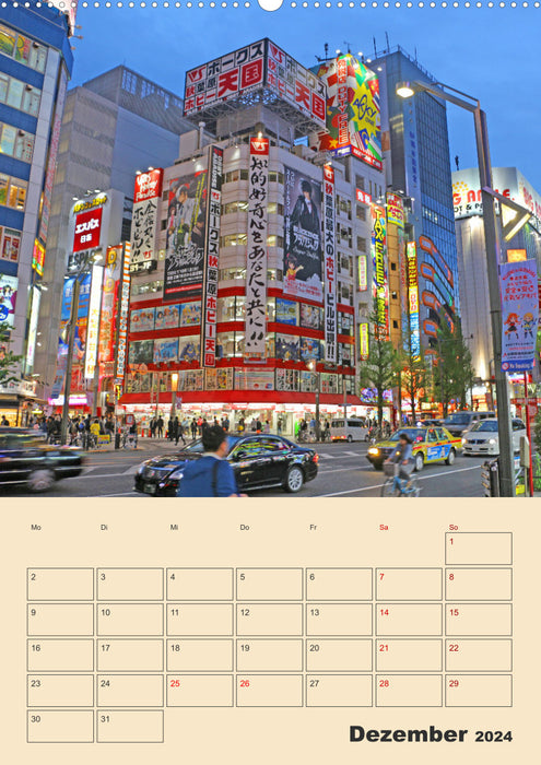 Tokyo - Appointment Planner (CALVENDO Premium Wall Calendar 2024) 