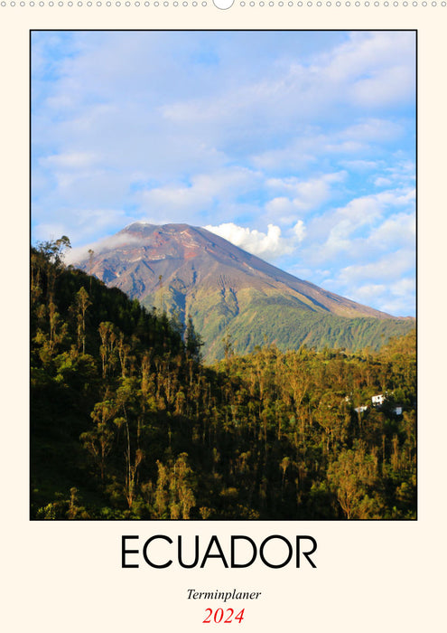 Ecuador - Terminplaner (CALVENDO Wandkalender 2024)