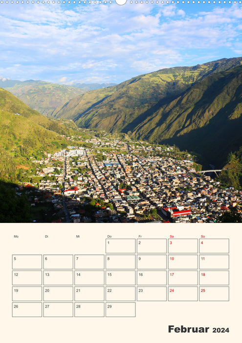 Ecuador - Appointment Planner (CALVENDO Wall Calendar 2024) 
