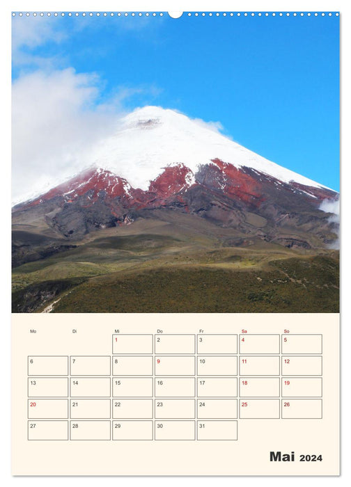 Ecuador - Terminplaner (CALVENDO Wandkalender 2024)