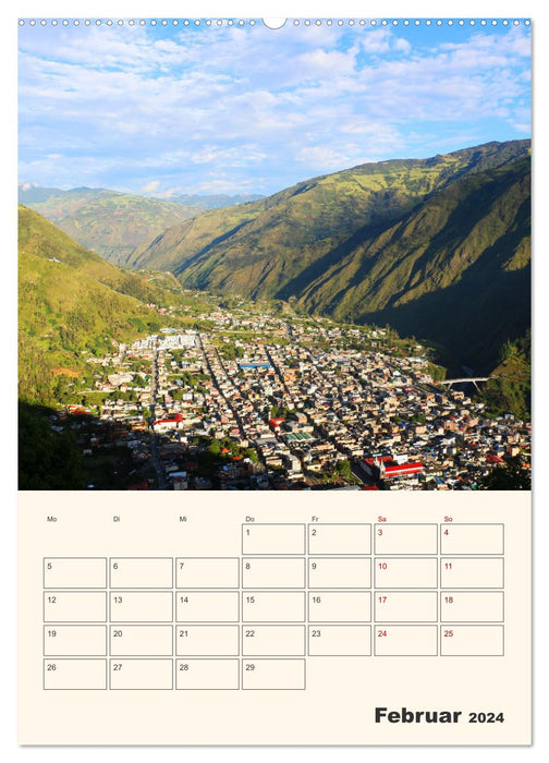 Ecuador - Appointment Planner (CALVENDO Premium Wall Calendar 2024) 