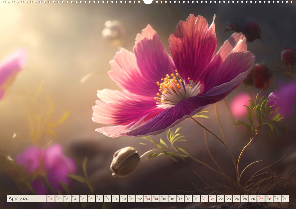 Flowers Dream (CALVENDO Premium Wall Calendar 2024) 