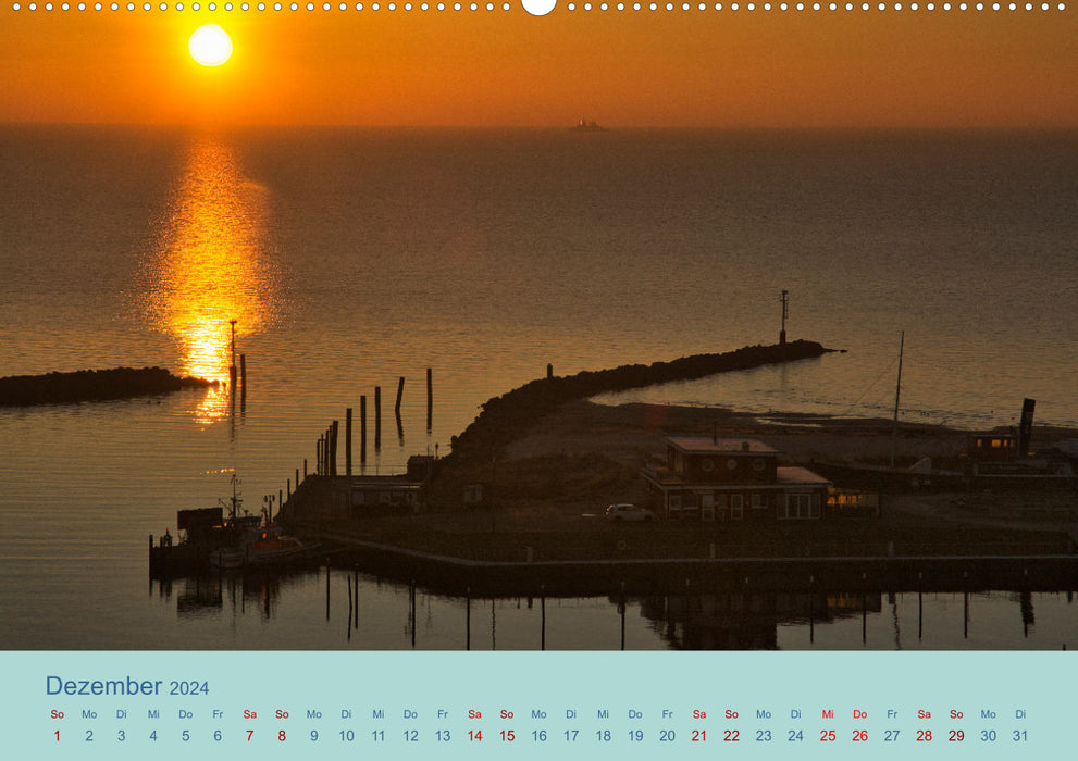 Silence on the Schlei and Baltic Sea (CALVENDO Premium Wall Calendar 2024) 