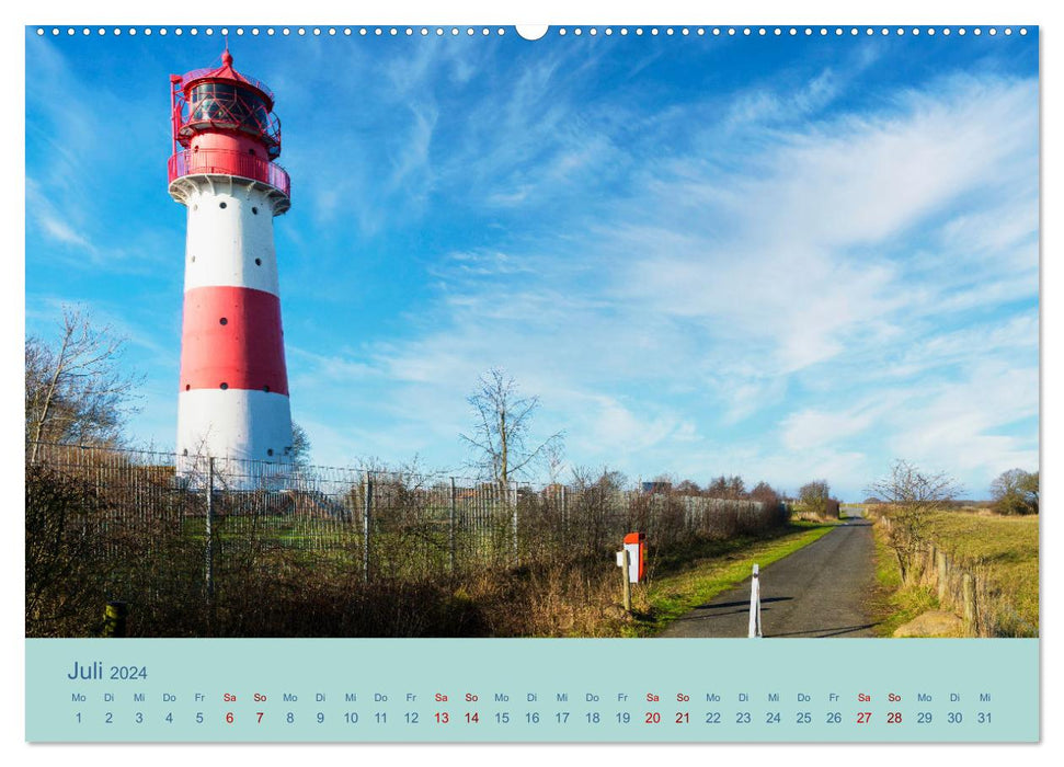 Stille an der Schlei und Ostsee (CALVENDO Premium Wandkalender 2024)