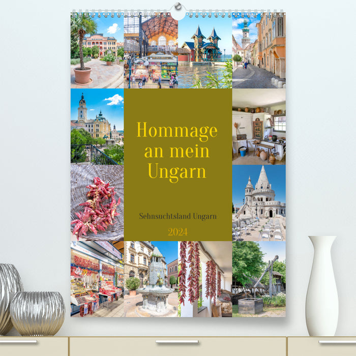 Homage to my Hungary (CALVENDO Premium Wall Calendar 2024) 