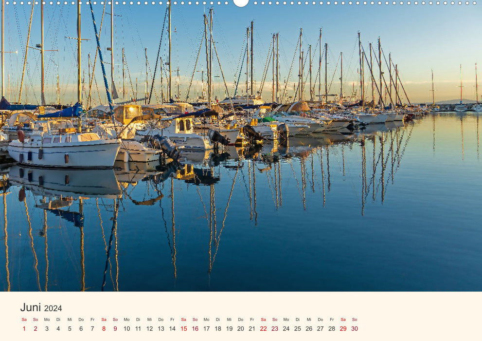 Beautiful Côte d'Azur (CALVENDO wall calendar 2024) 