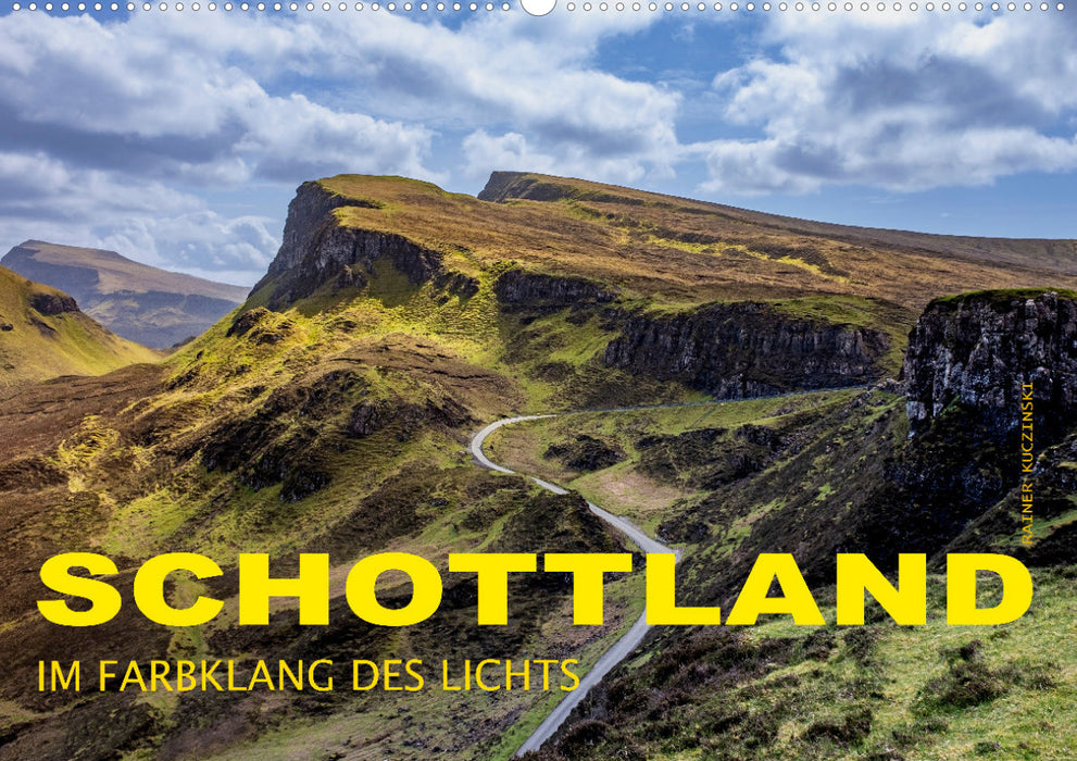 Scotland - In the color tone of light (CALVENDO wall calendar 2024) 