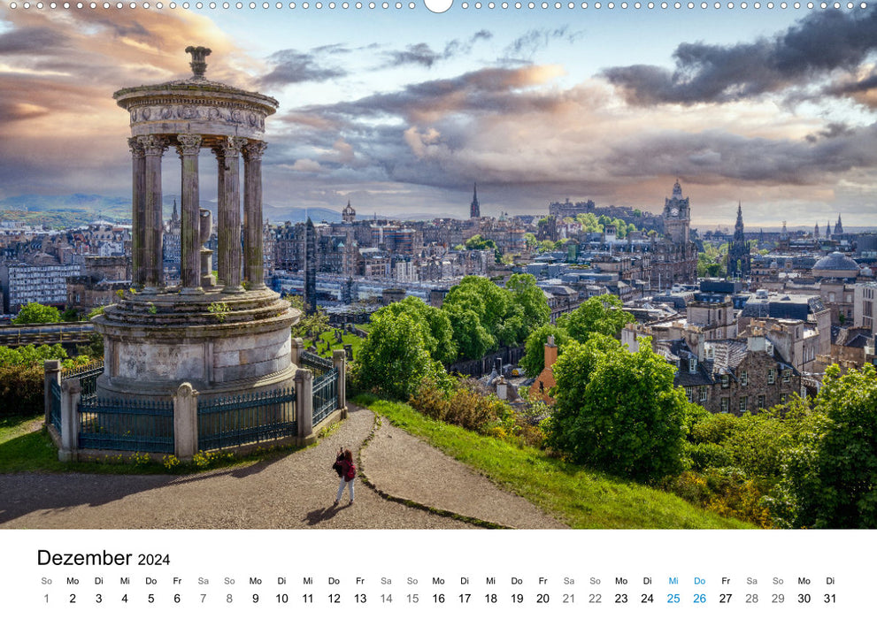 Schottland - Im Farbklang des Lichts (CALVENDO Wandkalender 2024)