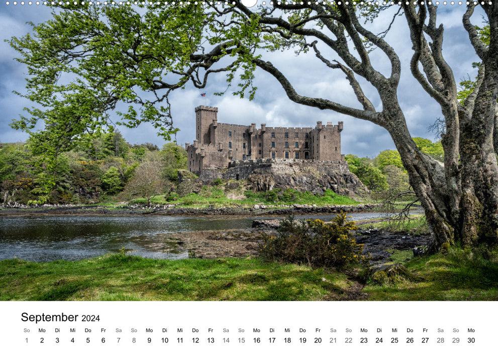 Scotland - In the color tone of light (CALVENDO wall calendar 2024) 