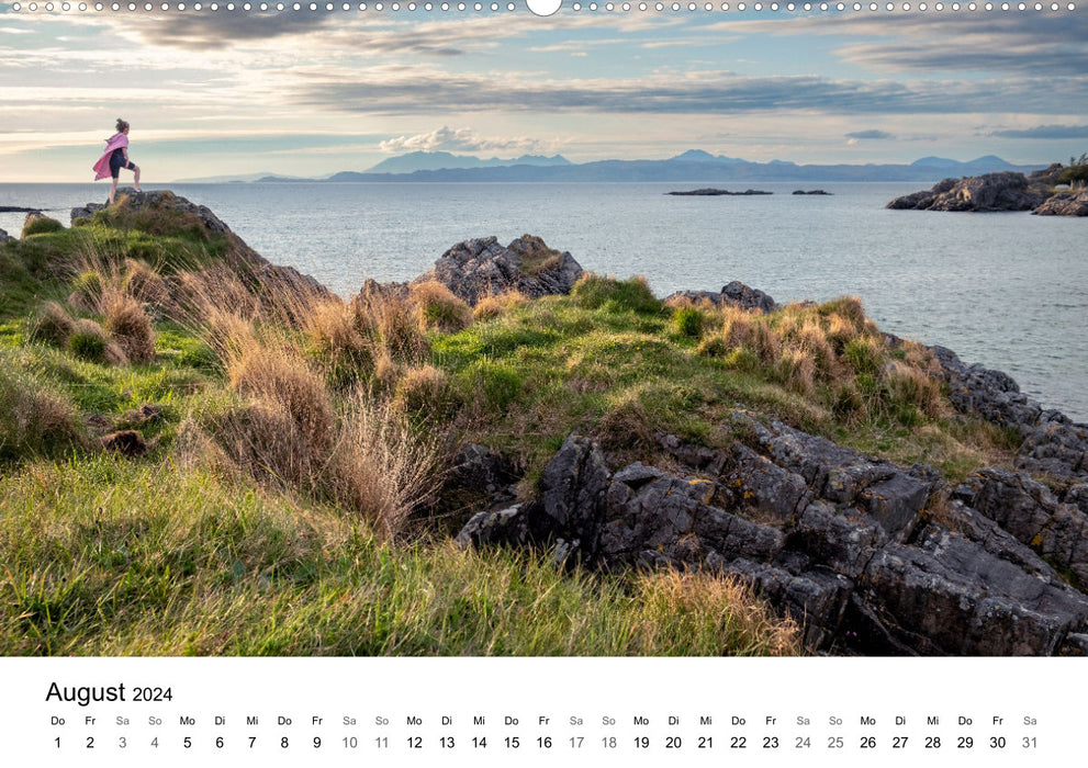 Scotland - In the color tone of light (CALVENDO Premium Wall Calendar 2024) 