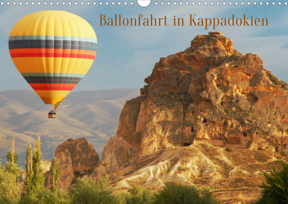 Ballonfahrt in Kappadokien (CALVENDO Wandkalender 2024)