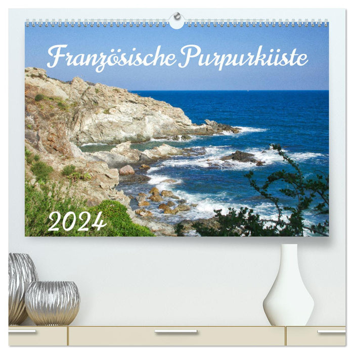 Französische Purpurküste (CALVENDO Premium Wandkalender 2024)