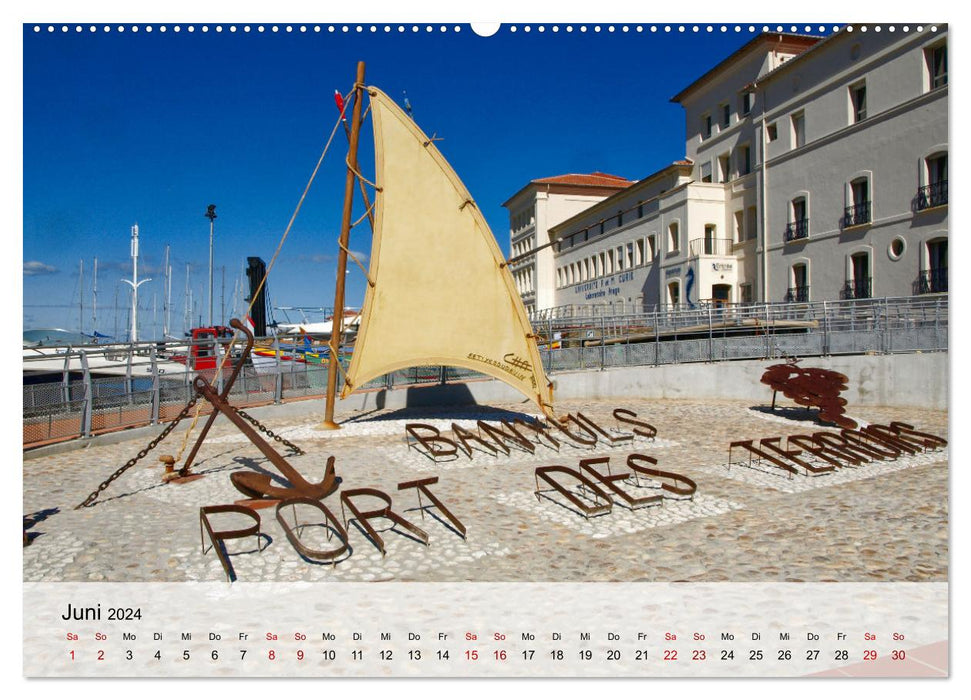 Französische Purpurküste (CALVENDO Premium Wandkalender 2024)