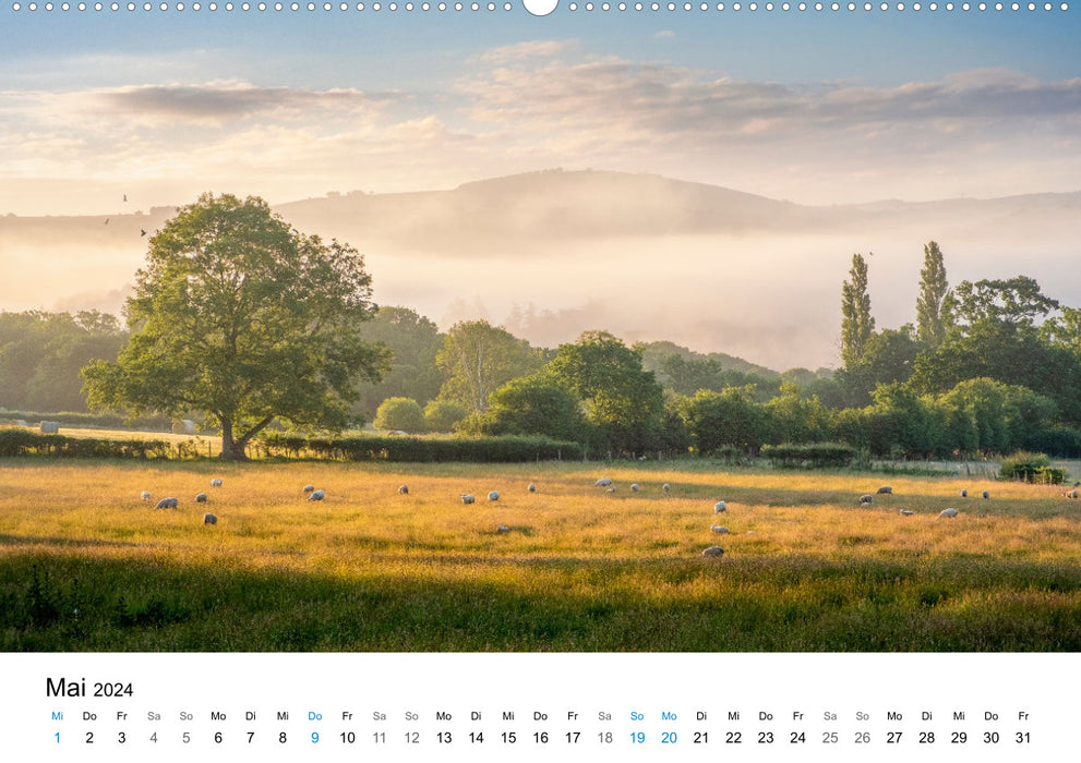 Wales - A tribute to touching landscapes (CALVENDO wall calendar 2024) 