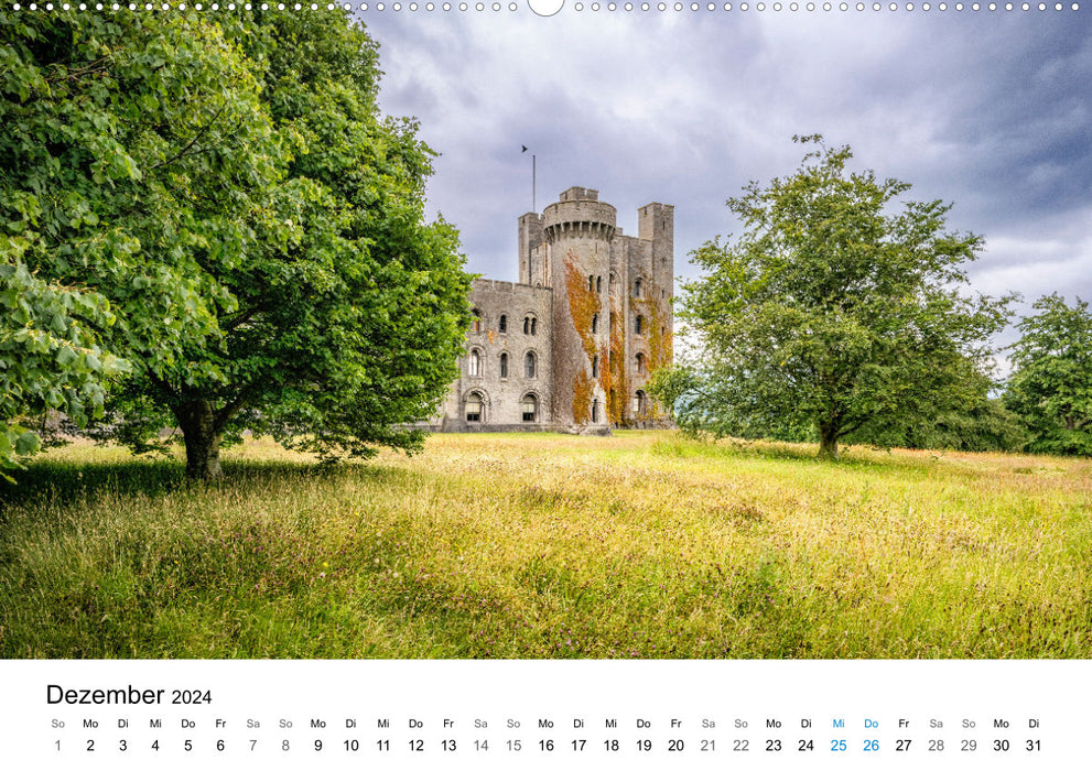 Wales - Eine Hommage an berührende Landschaften (CALVENDO Premium Wandkalender 2024)