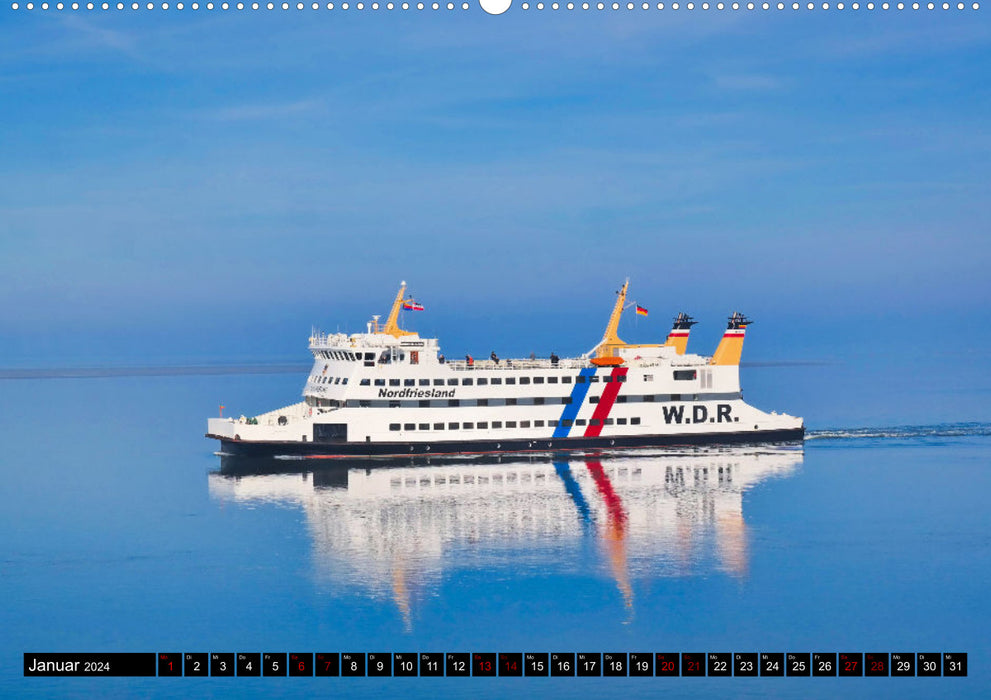 Föhr... liebt in eine Insel (CALVENDO Premium Wandkalender 2024)