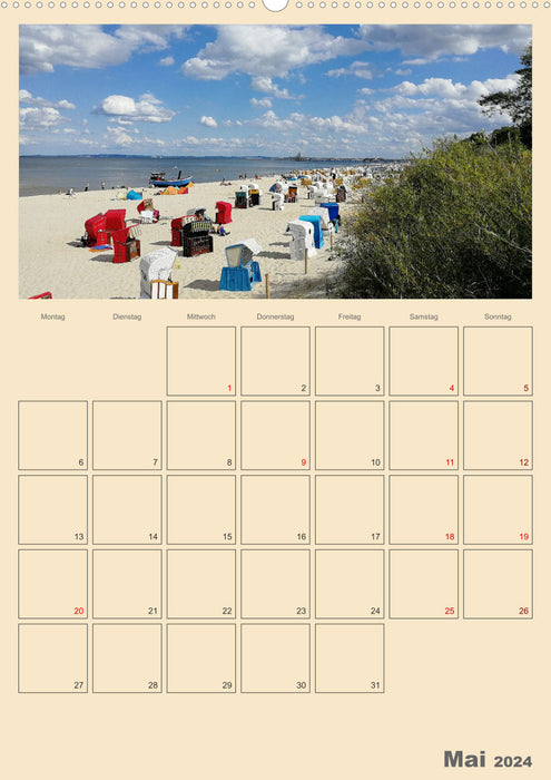 Usedom Baltic Sea - appointment planner (CALVENDO wall calendar 2024) 