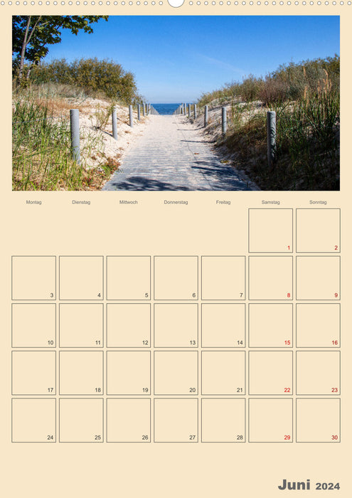 Usedom Baltic Sea - appointment planner (CALVENDO wall calendar 2024) 