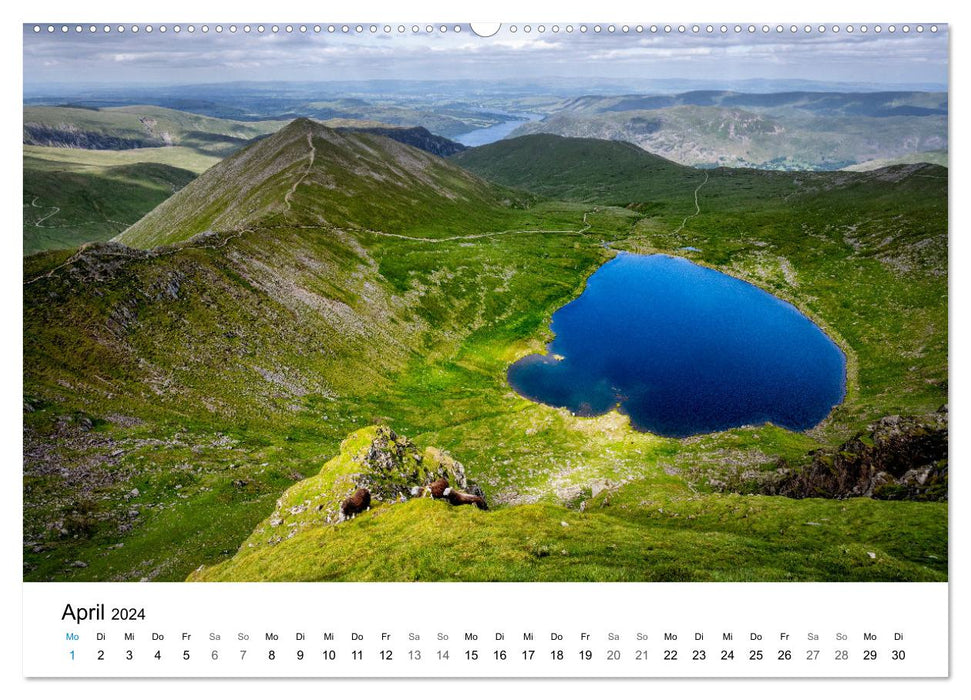 Lake District - A Jewel of England (CALVENDO Wall Calendar 2024) 