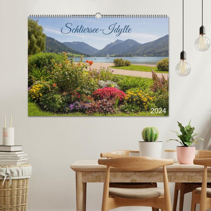 Schliersee-Idylle 2024 (CALVENDO Wandkalender 2024)