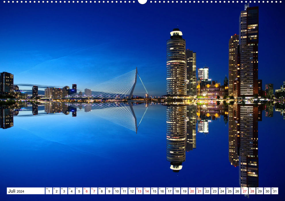 Skylines of the most beautiful metropolises worldwide (CALVENDO wall calendar 2024) 