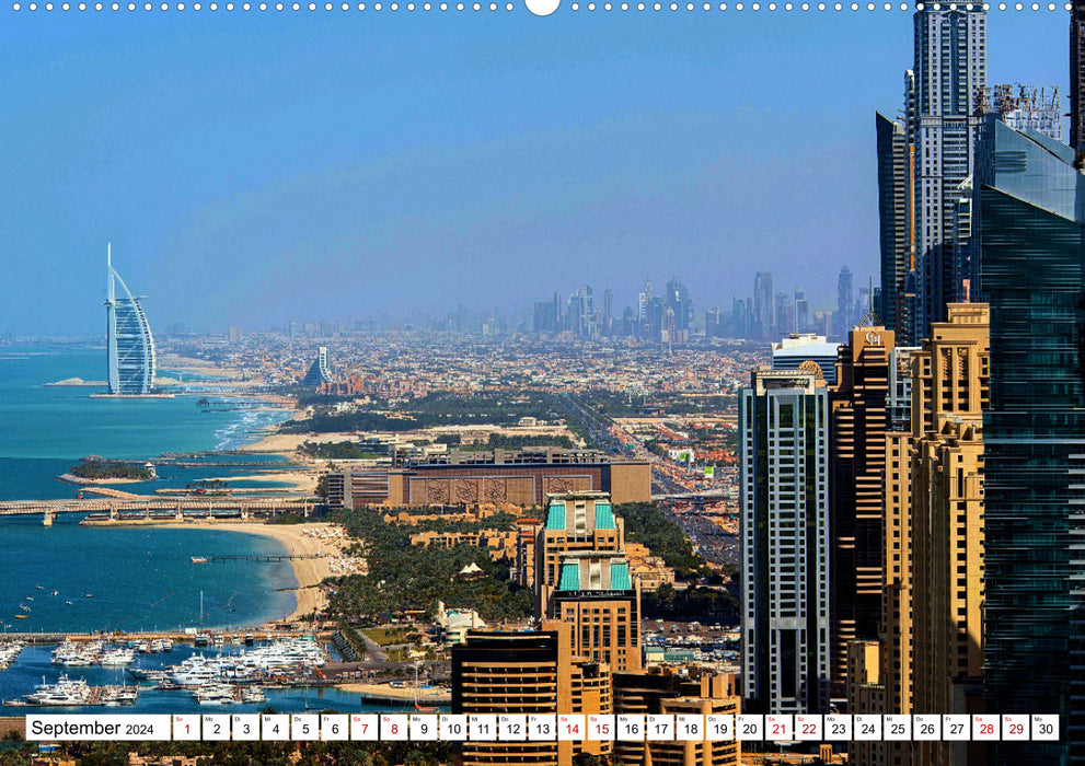 Skylines of the most beautiful metropolises worldwide (CALVENDO wall calendar 2024) 