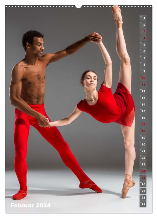 Sinneseindruck Ballett (CALVENDO Wandkalender 2024)