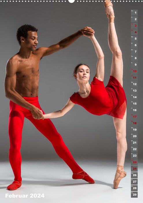 Ballet d’impressions sensorielles (Calendrier mural CALVENDO Premium 2024) 