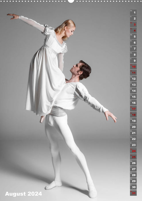 Sensory impression ballet (CALVENDO Premium Wall Calendar 2024) 