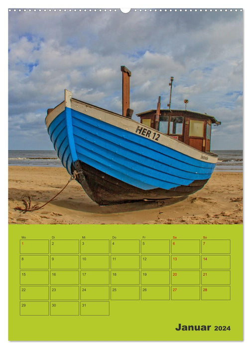 Kaiserbäder auf Usedom (CALVENDO Wandkalender 2024)