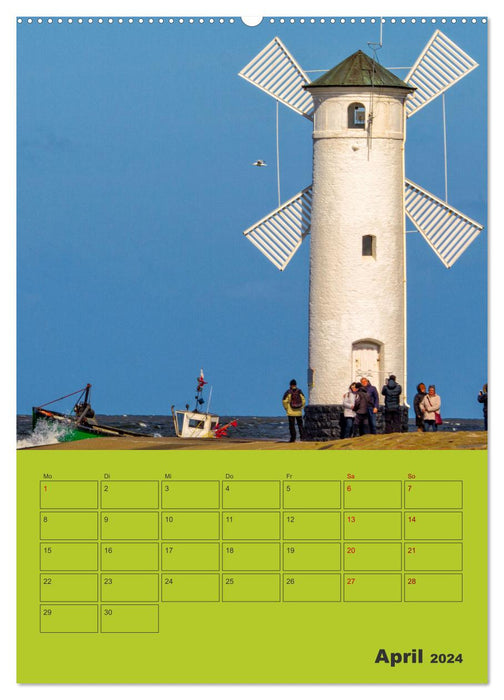 Kaiserbäder auf Usedom (CALVENDO Wandkalender 2024)