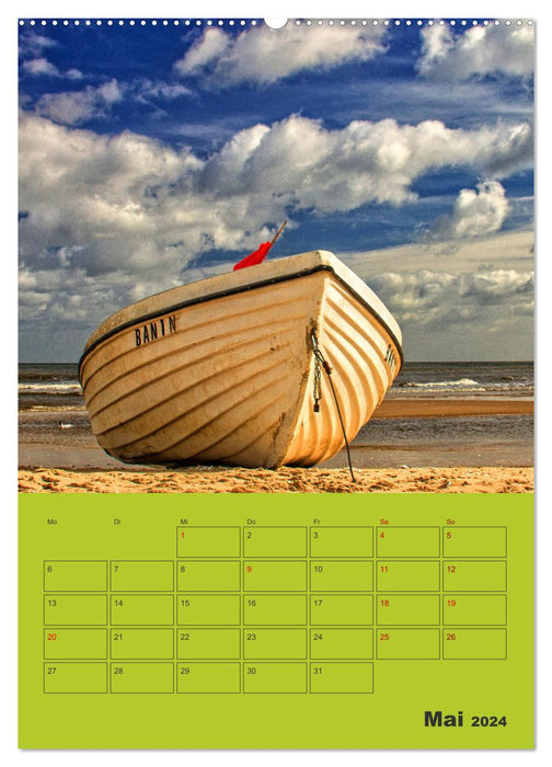 Kaiserbäder auf Usedom (CALVENDO Wandkalender 2024)