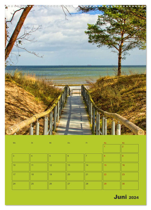 Kaiserbäder auf Usedom (CALVENDO Wandkalender 2024)