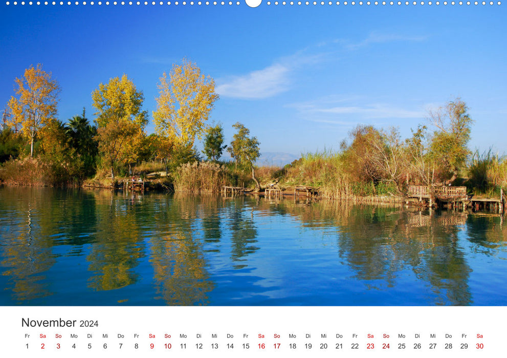 Excursion fluviale à Manavgat (calendrier mural CALVENDO 2024) 