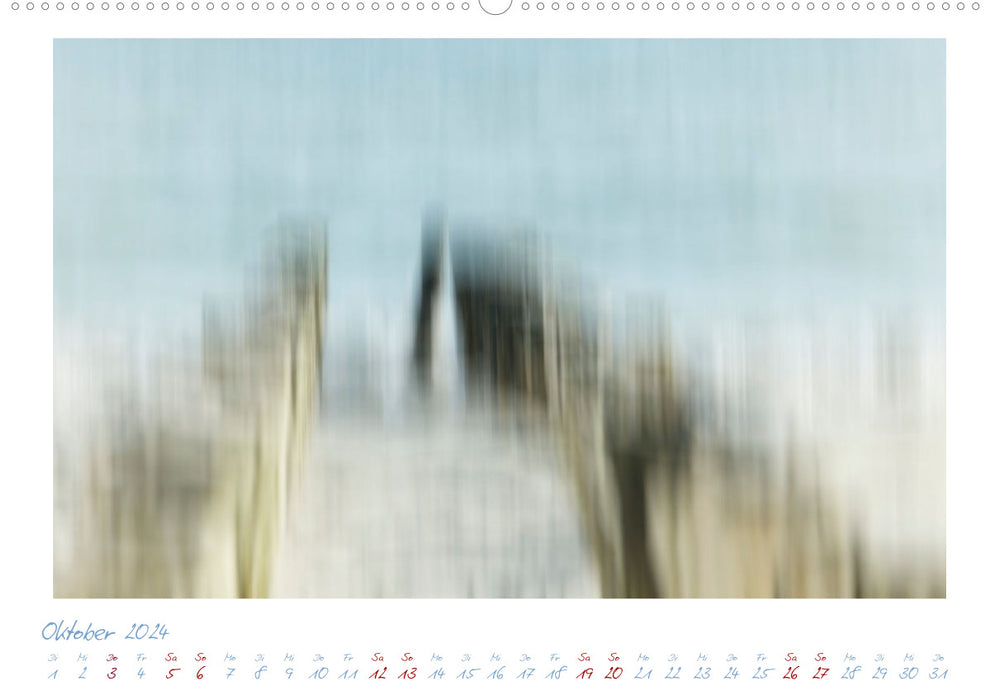 Attraction of perception (CALVENDO Premium Wall Calendar 2024) 