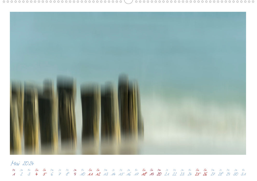 Anziehungskraft der Wahrnehmung (CALVENDO Premium Wandkalender 2024)
