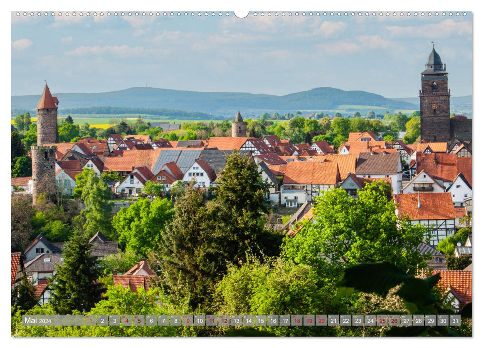 Ein Blick auf Grebenstein (CALVENDO Premium Wandkalender 2024)