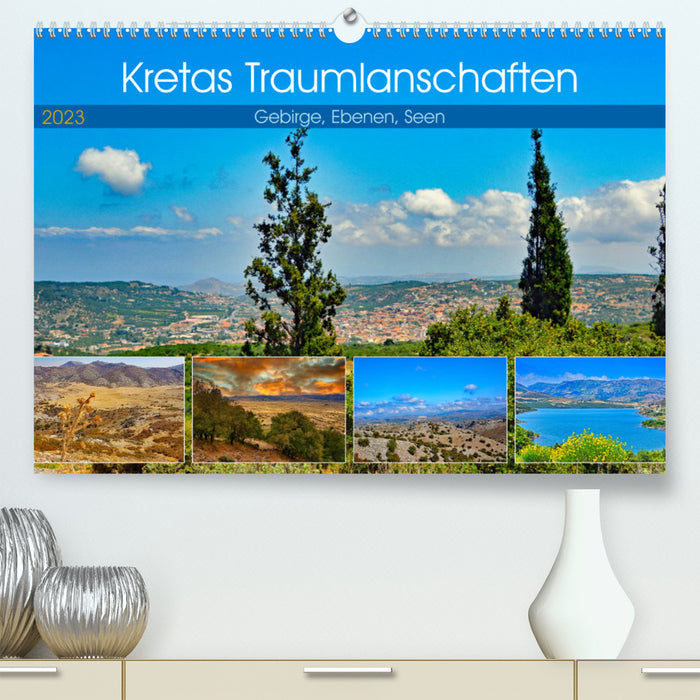 Kretas Traumlandschaften (CALVENDO Premium Wandkalender 2024)