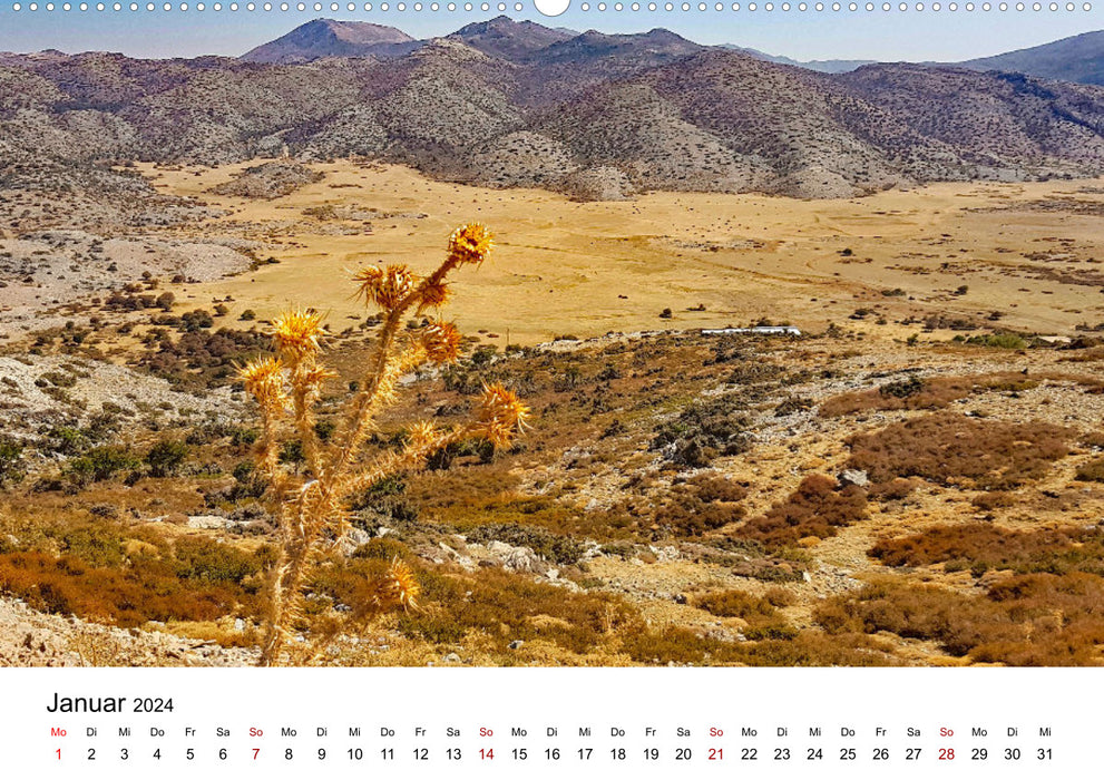 Crete's dream landscapes (CALVENDO Premium Wall Calendar 2024) 
