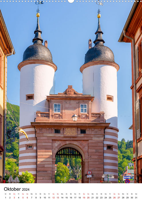 Heidelberg 2024 - Longing for Heidelberg - 12 months full of memories (CALVENDO wall calendar 2024) 