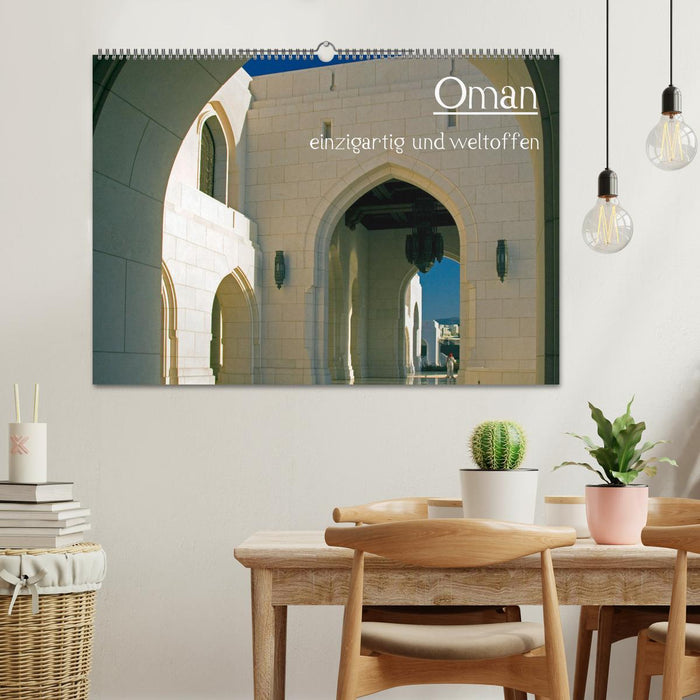 Oman - einzigartig und weltoffen (CALVENDO Wandkalender 2024)