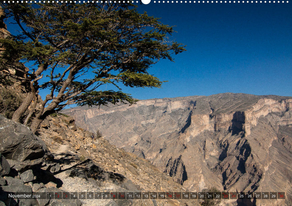 Oman - unique and cosmopolitan (CALVENDO wall calendar 2024) 