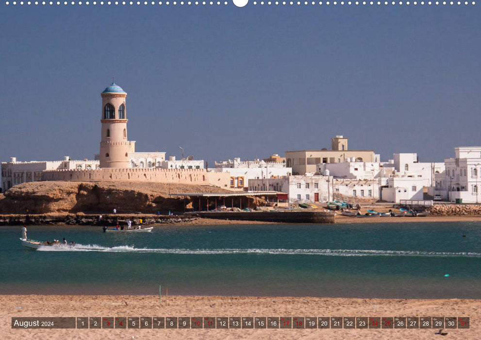 Oman - unique and cosmopolitan (CALVENDO wall calendar 2024) 