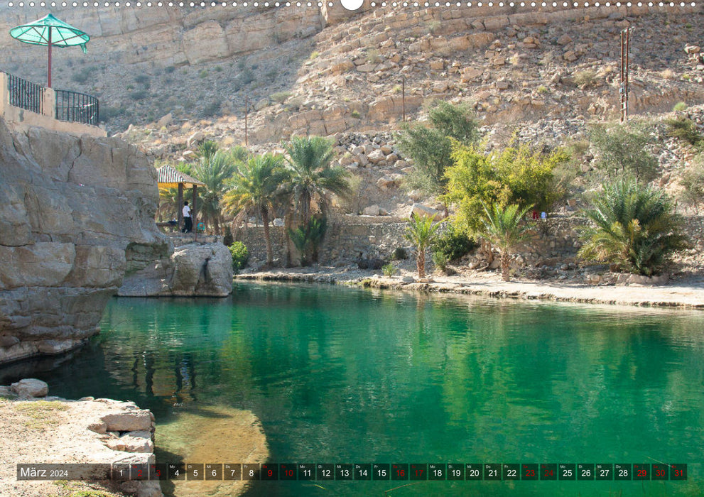 Oman - unique et cosmopolite (Calvendo Premium Wall Calendar 2024) 
