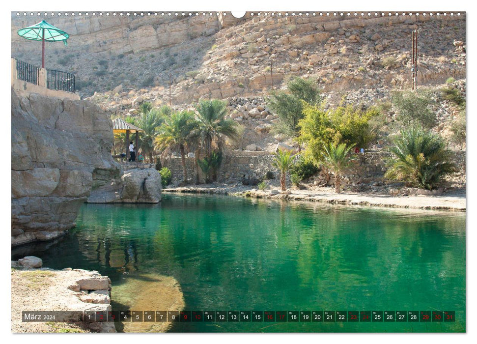 Oman - einzigartig und weltoffen (CALVENDO Premium Wandkalender 2024)