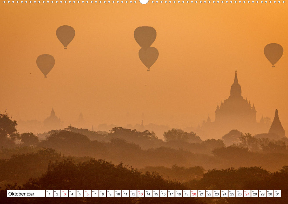 WONDERFUL BAGAN (CALVENDO Premium Wall Calendar 2024) 